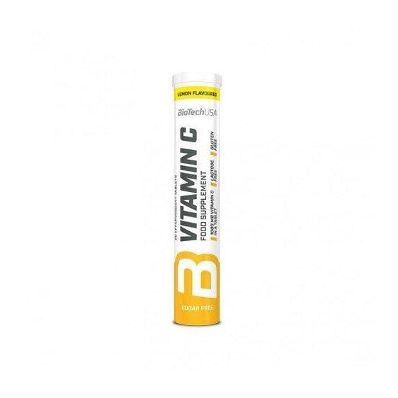 Вітамін C для спорту BioTechUSA Vitamin C 20 effervescent tabs Lemon