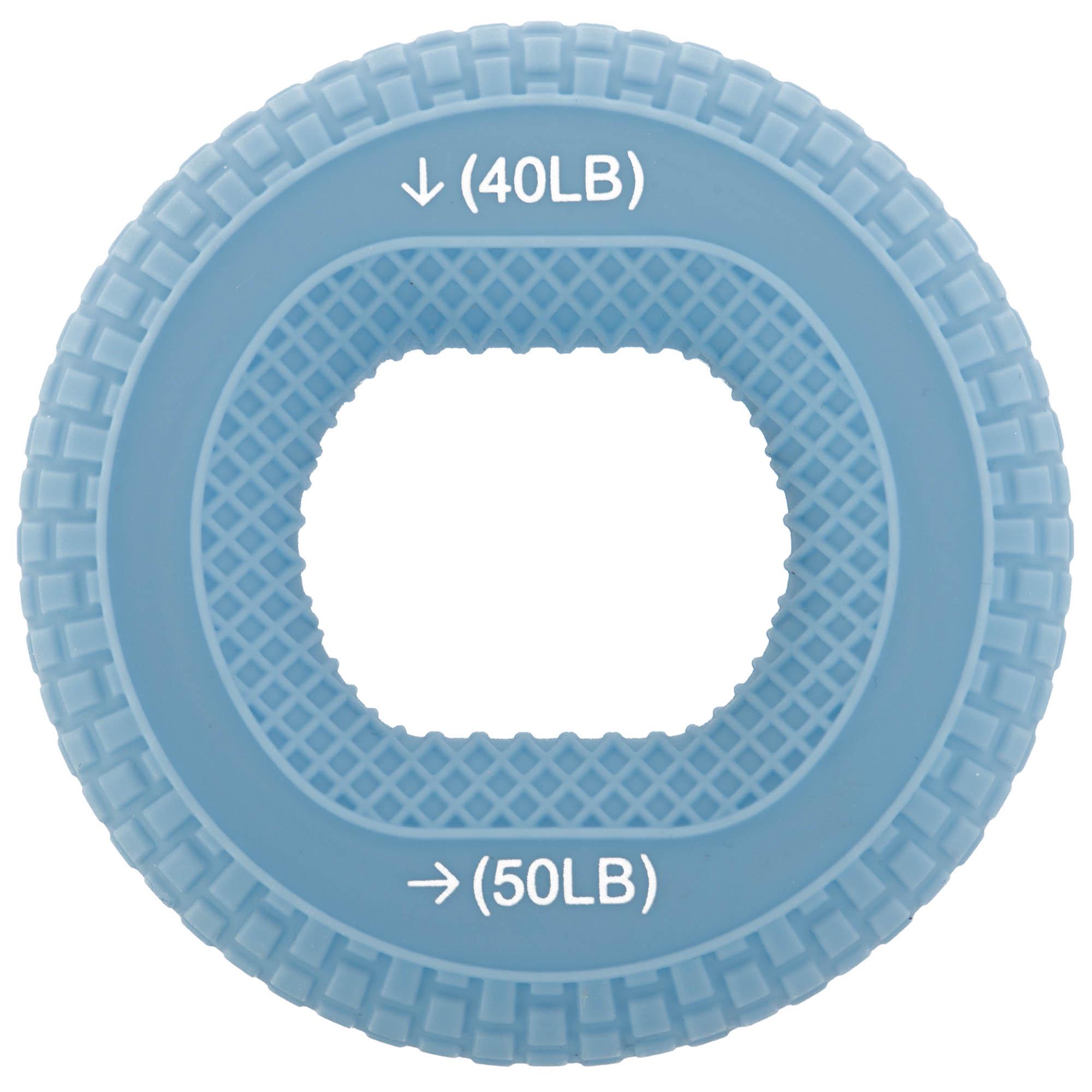 Эспандер кистевое кольцо с двойной нагрузкой Jello JLA472 1 шт. 7,5 см 40-50LB Синий - фото 1 Эспандер кистевое кольцо с двойной нагрузкой Jello JLA472 1 шт. 7,5 см 40-50LB Синий - фото 1