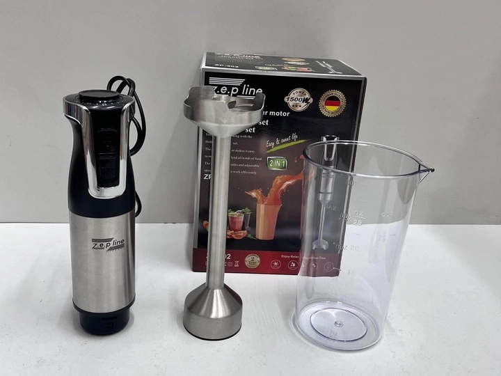 Погружной блендер Zepline ZP-202 2в1 1500 Вт - фото 2 Погружной блендер Zepline ZP-202 2в1 1500 Вт - фото 2