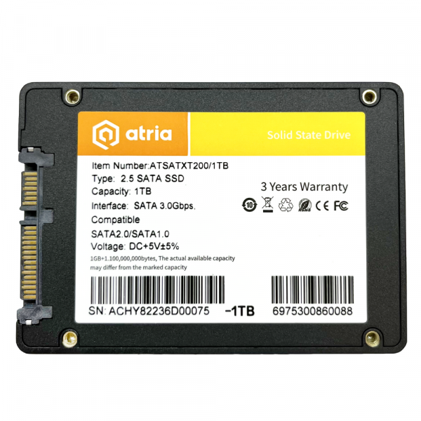 SSD-накопичувач ATRIA XT200 1TB (ATSATXT200/1024)