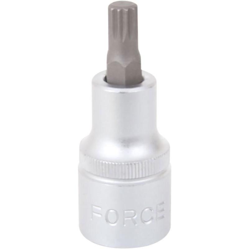 Головка торцева Force з бітою SPLINE 1/2 М10 55 мм (34805510)