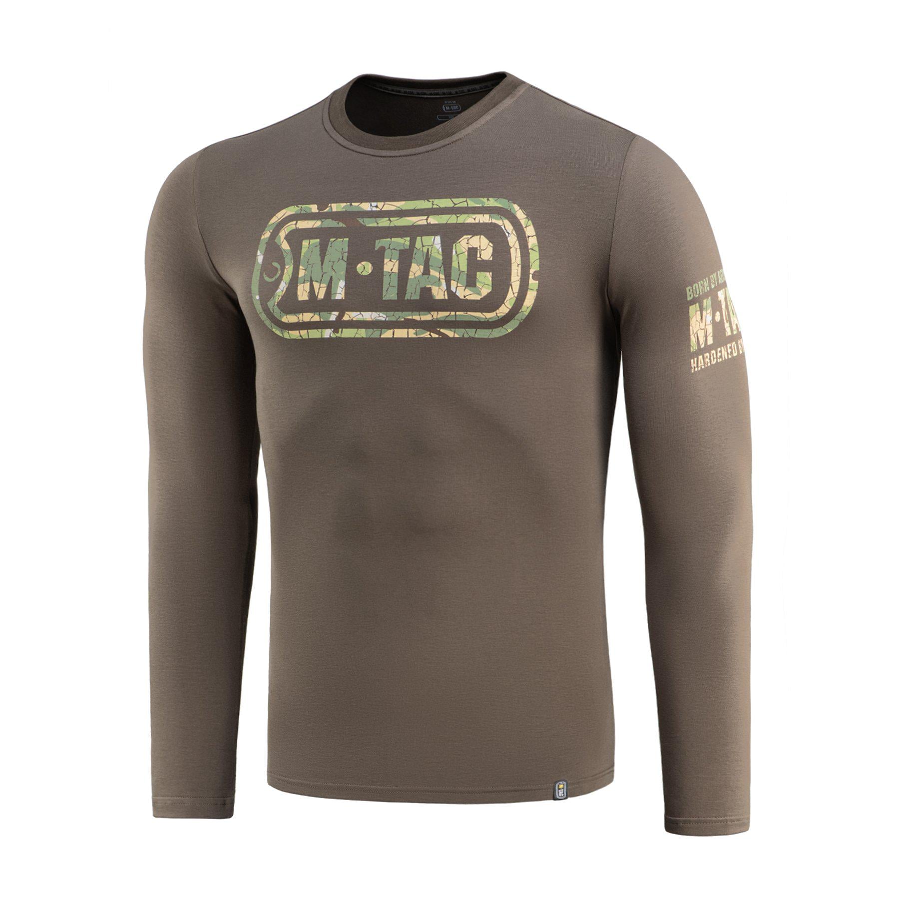 Футболка M-Tac Logo довгий рукав L Dark Olive