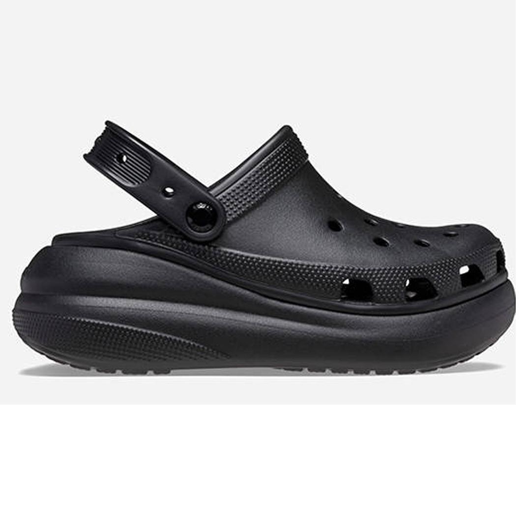 Кроксы женские Crocs Classic Crush Black W6 р. 36 22,1 см Черный