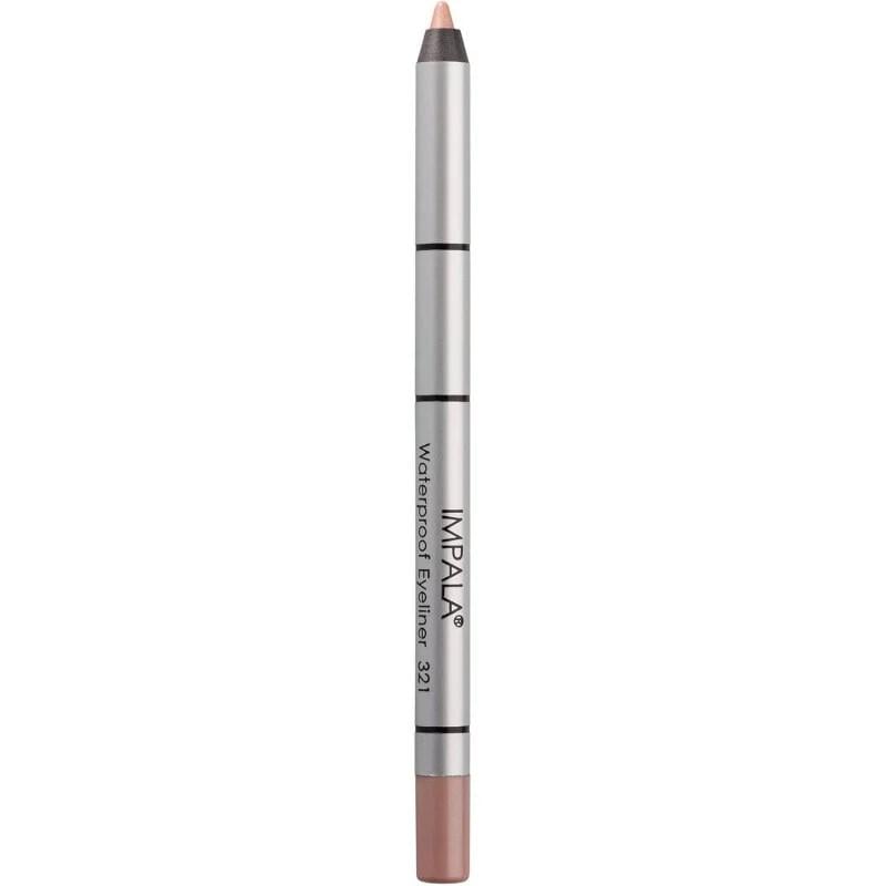 Карандаш для глаз водостойкий на пчелином воске Impala Waterproof Eyeliner 321 Нюдовый с шимером (496)