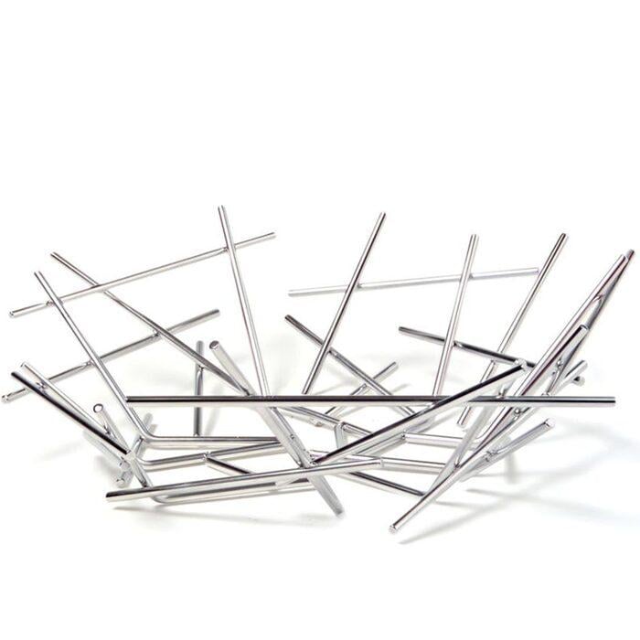 Блюдо Alessi Blow Up 33х10,5х32 см Металік (2522516)
