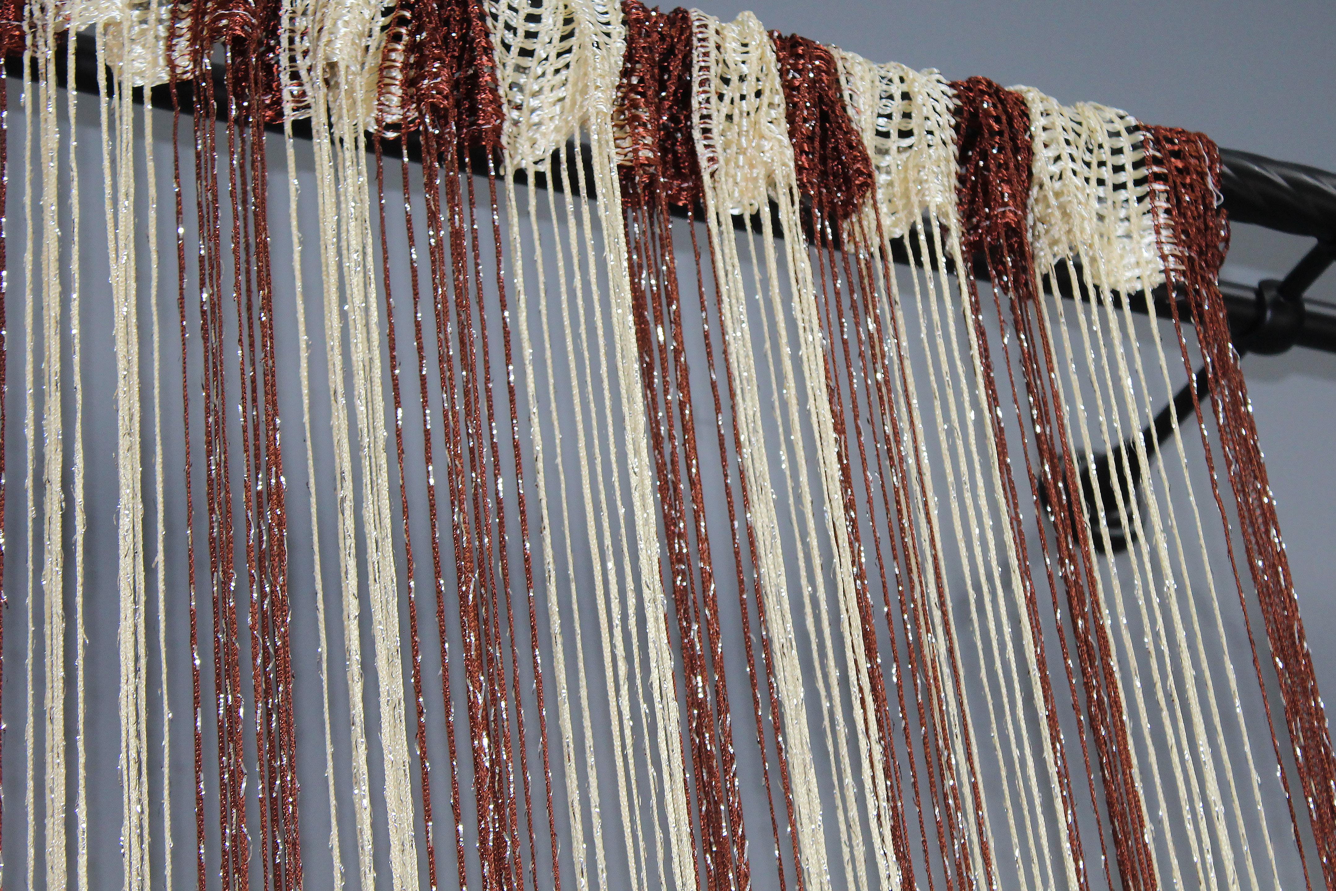 Шторы-нити с люрексом 300х300 см Коричневый/Бежевый (61-031) - фото 8 Шторы-нити с люрексом 300х300 см Коричневый/Бежевый (61-031) - фото 8