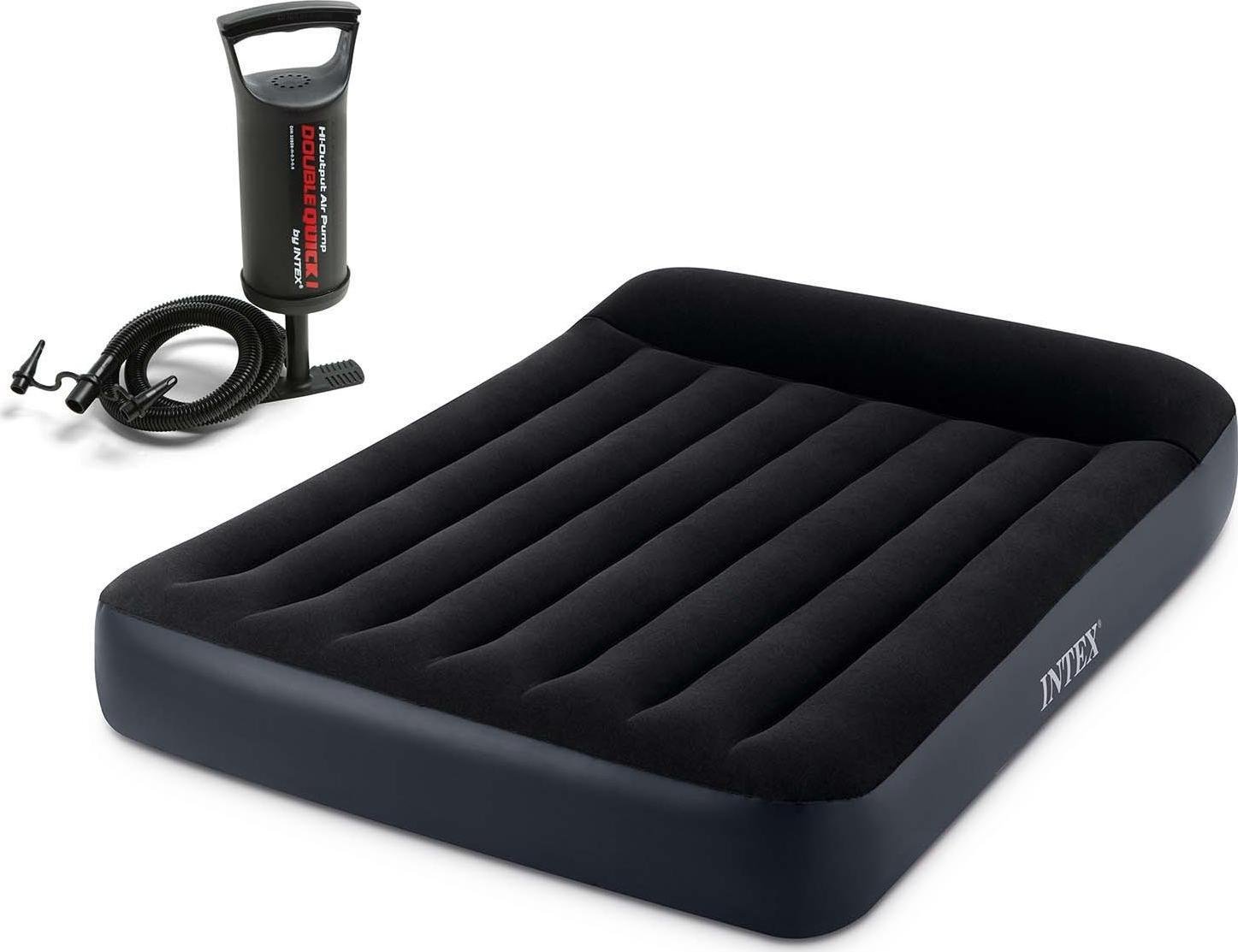Надувной матрас Intex 64142 с поршневым насосом 68612 (441247)