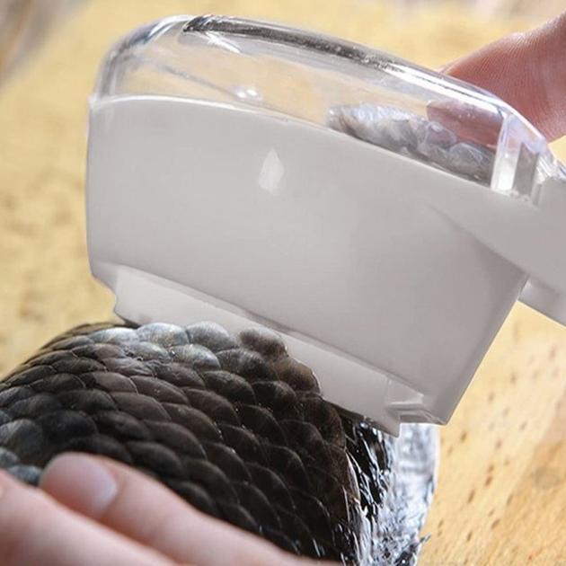 Рыбочистка с контейнером Белый (2268636528) - фото 3 Рыбочистка с контейнером Белый (2268636528) - фото 3