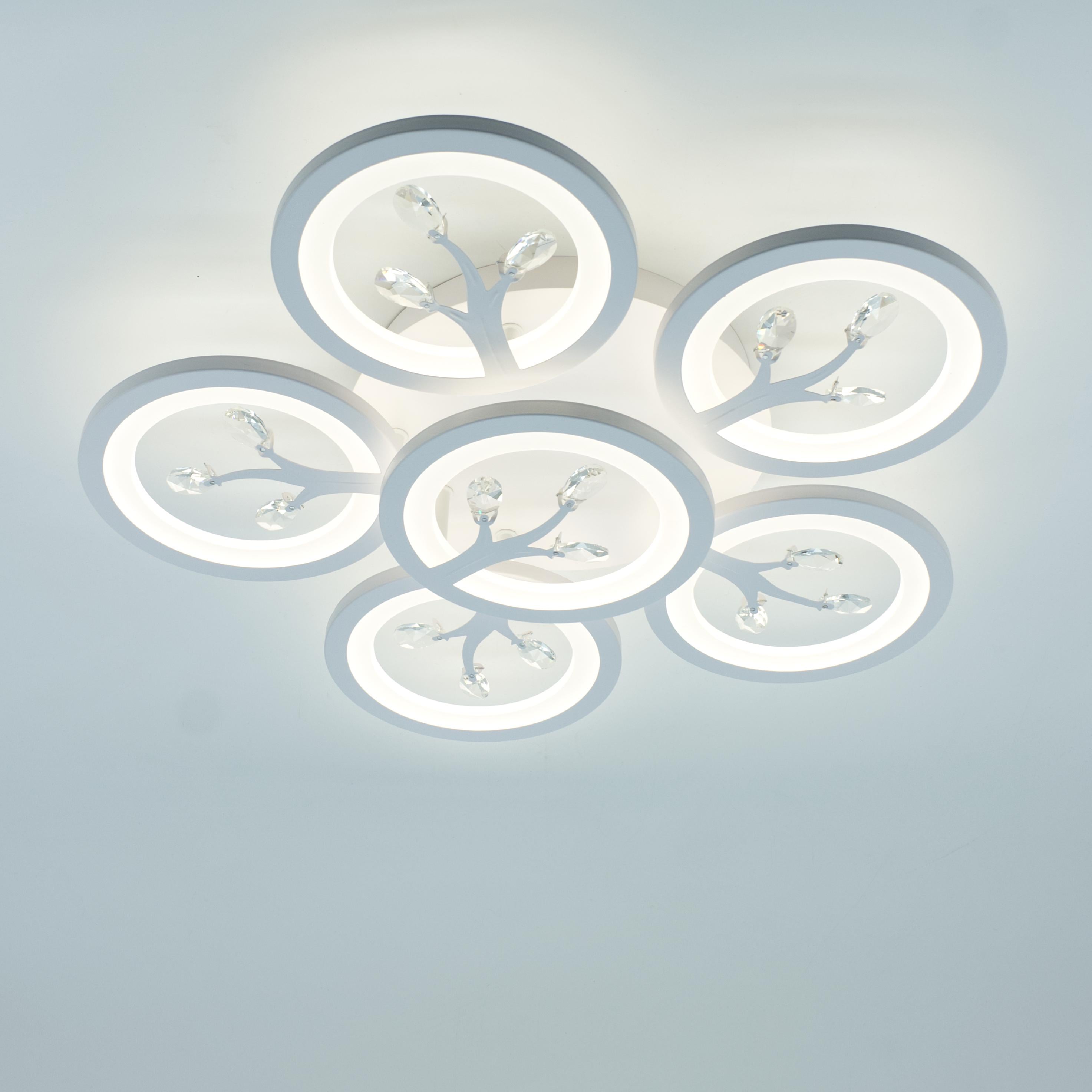 Дюстра светодиодная смарт ESLLSE KALYNA 80 Вт 550x105 мм Белый (10640-80)