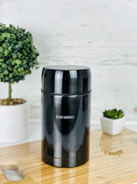 Термос пищевой Edenberg 1 л Черный (EB-3510)