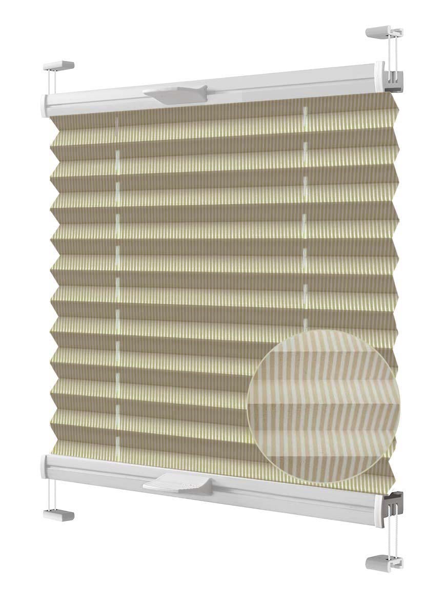 Жалюзи-плиссе Wenster тканевые Cosimo VS2 Vista Print 2429 47,5х90 см Бежевый (931374019583)