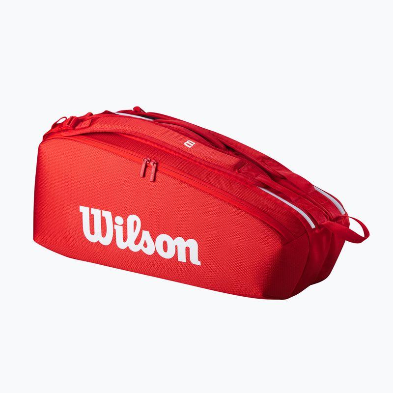 Чохол Wilson SUPER TOUR WILSON Red 6PK 2025 76х21х50 см Червоний (WR8036801001)