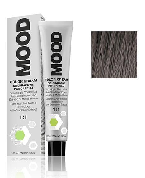 Крем-фарба для волосся Мood Сolor з аміаком 100 мл 7/11 Насичений попелястий блонд