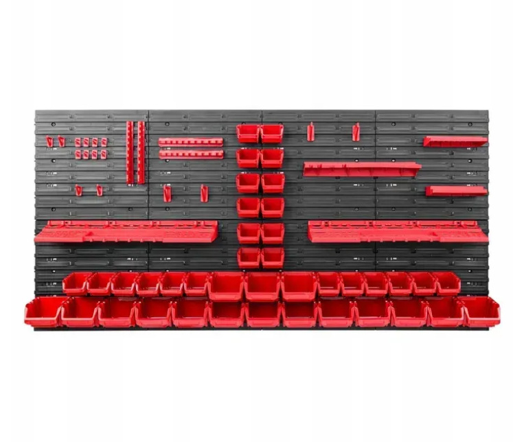 Панель для инструментов перфорированная Kistenberg 156х78 см из 8 панелей 40 контейнеров (MIX537) Панель для инструментов перфорированная Kistenberg 156х78 см из 8 панелей 40 контейнеров (MIX537)