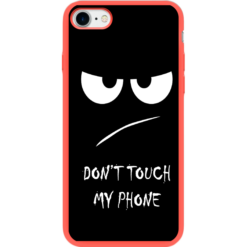Чехол BoxFace Apple iPhone 7/8 SE  2020 Don't Touch my Phone Красный силикон (26205-up535-35445)