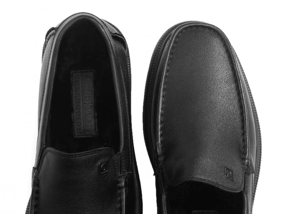 Мокасини Carlo Delari 7254001 р. 42 Чорний (23370) - фото 4 Мокасини Carlo Delari 7254001 р. 42 Чорний (23370) - фото 4