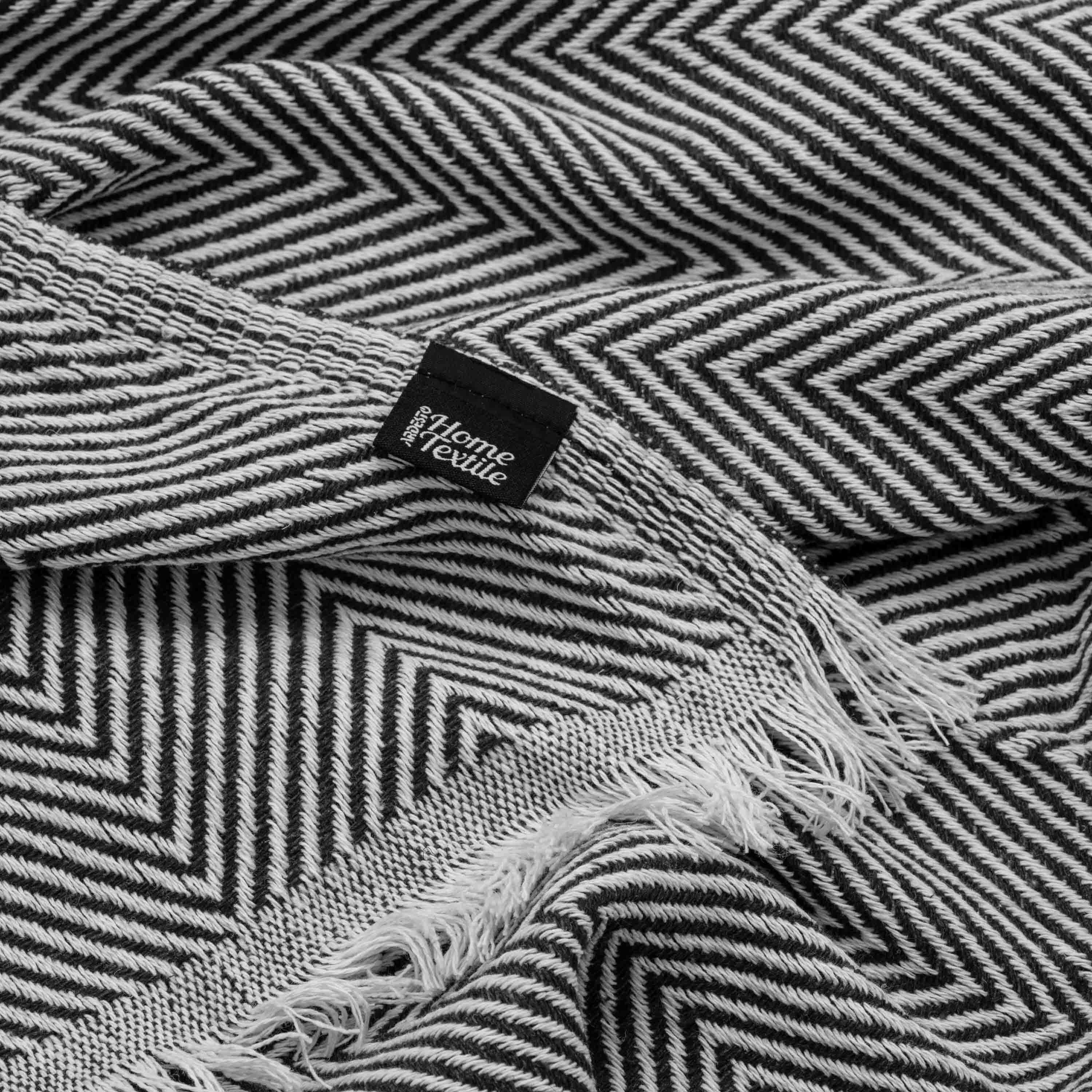 Плед Ardesto Summer 140х190 см Черный (ART0915SL) - фото 2 Плед Ardesto Summer 140х190 см Черный (ART0915SL) - фото 2