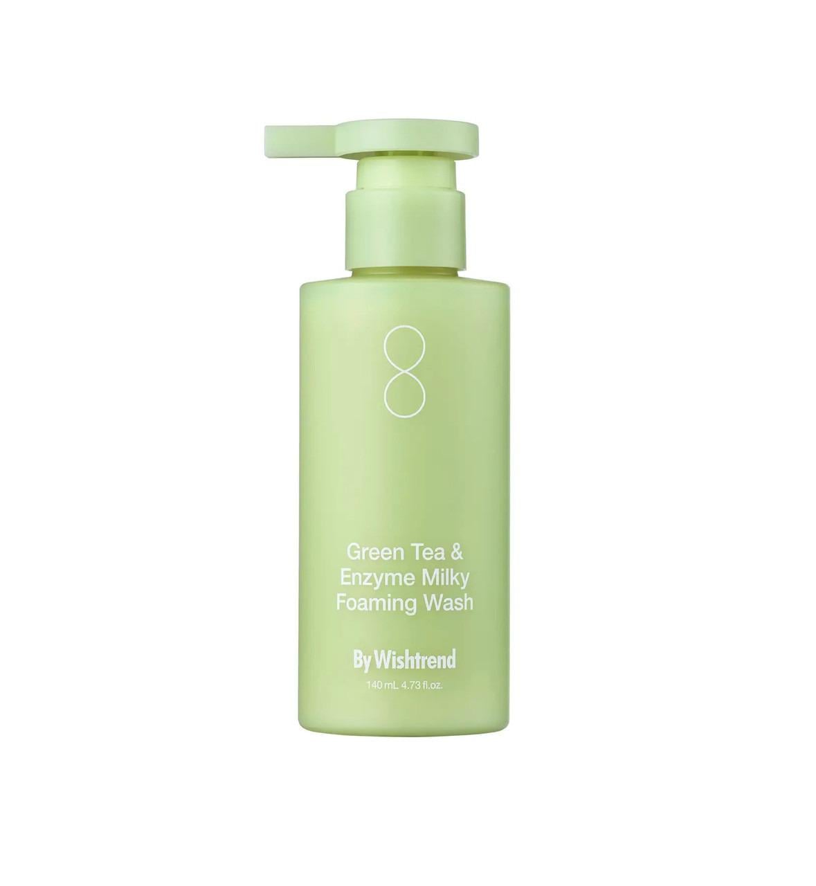 Пенка для умывания By Wishtrend Green Tea&Enzyme Milky Foaming Wash 140 мл (11829570)