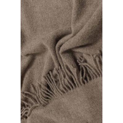 Плед меланж 140х200 см Бежевый - фото 2