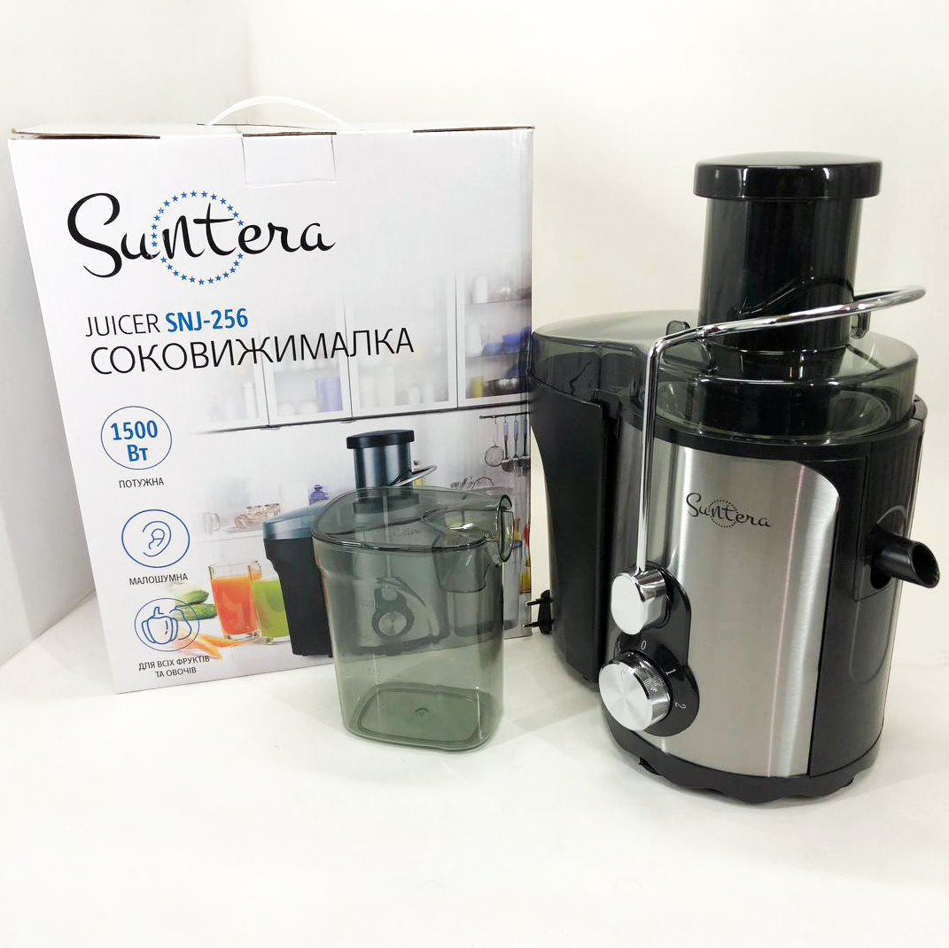 Соковыжималка Suntera SNJ-256 центробежная - фото 5 Соковыжималка Suntera SNJ-256 центробежная - фото 5
