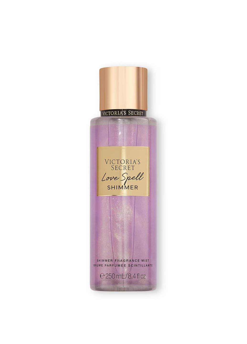 Парфюмированный мист с шиммером Victoria's Secret Love Spell Shimmer 250 мл Сиреневый (00795850QDAOS)