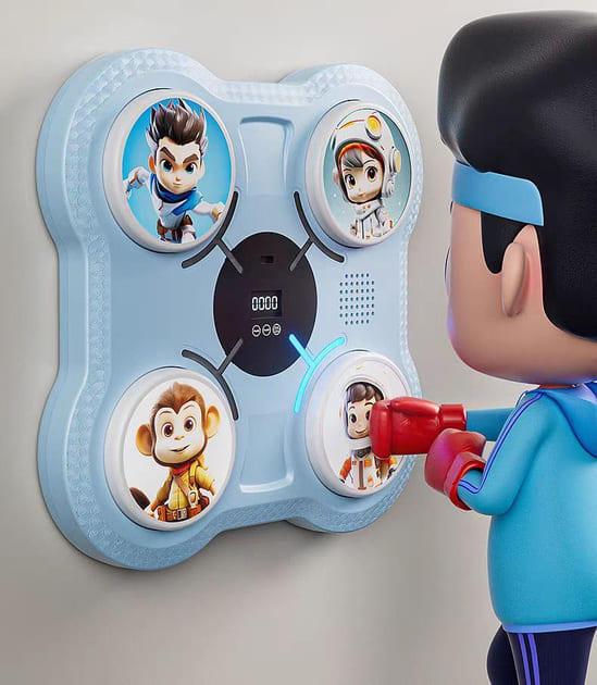 Тренажер для бокса настенный OSPORT детский музыкальный с подсветкой (MS 4450) - фото 3 Тренажер для бокса настенный OSPORT детский музыкальный с подсветкой (MS 4450) - фото 3