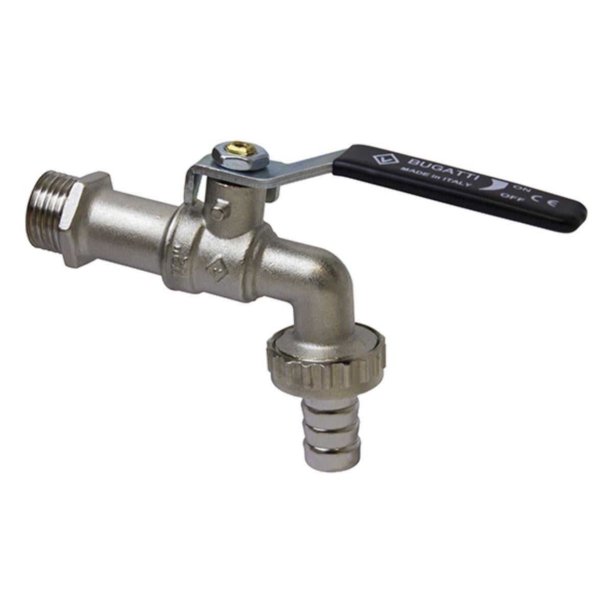 Кран поливочный Bugatti Alaska PN40 НВ 1/2" (SW-43472)