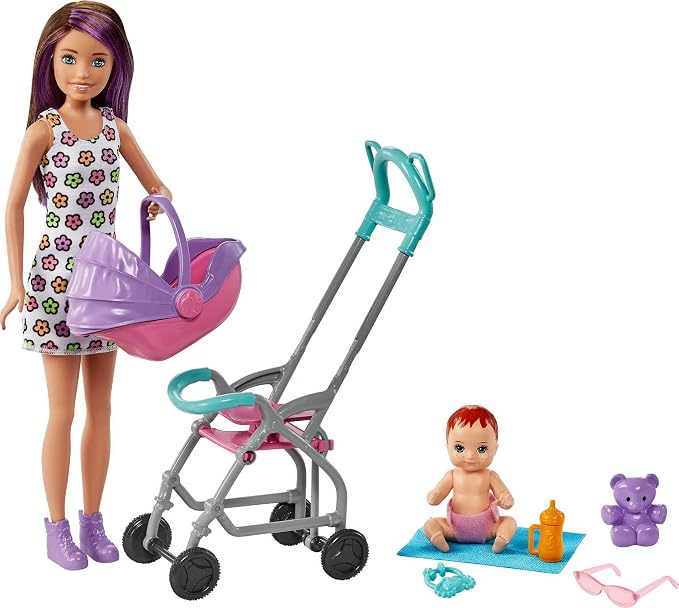 Кукла Barbie Skipper Babysitters Playset с аксессуарами (776554470)