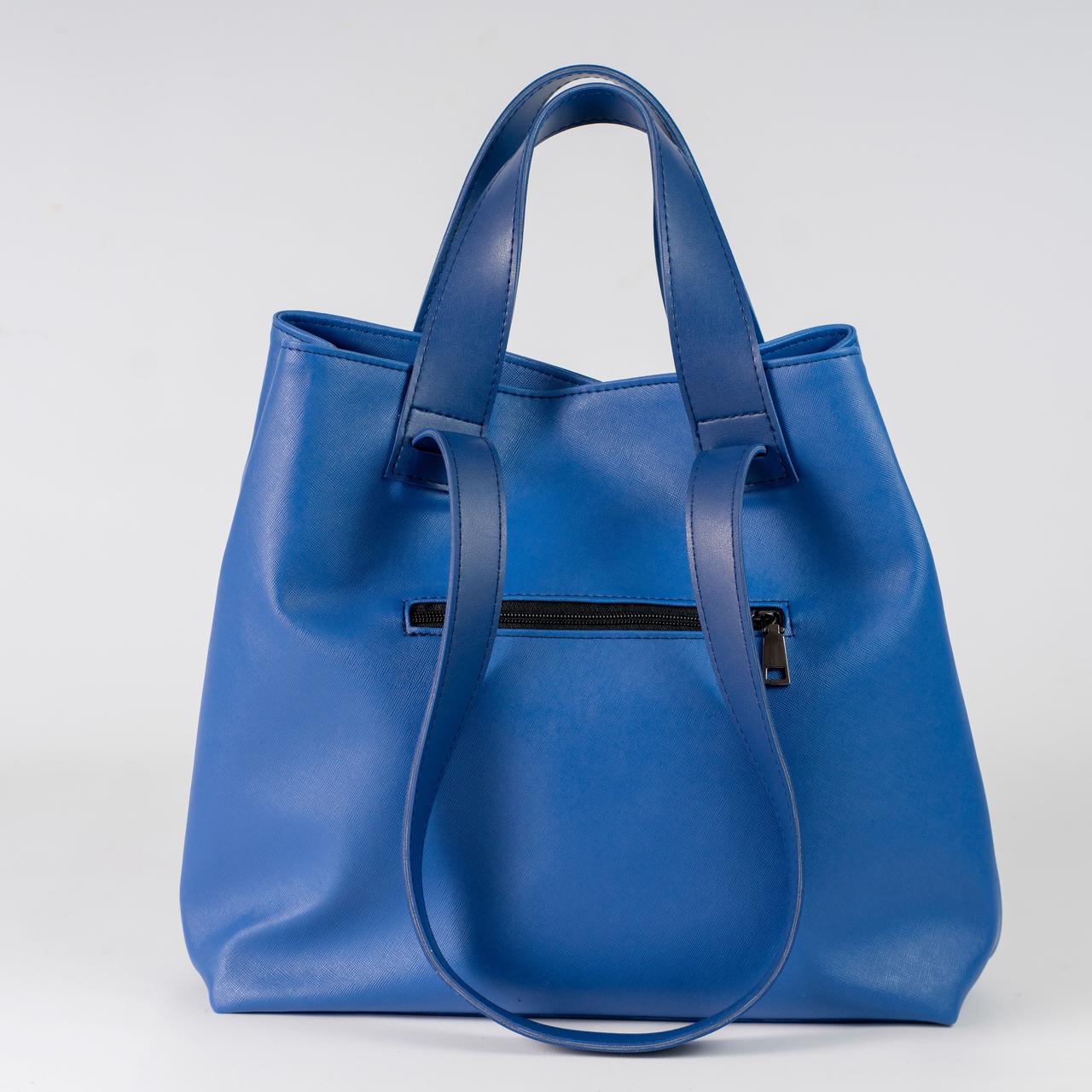 Сумка женская тоут XENIA № 29-24 Синий - фото 2