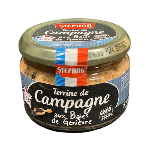 Паштет из свинины Stephan Terrine Campagne aux Baies de Genievre с можжевельником 180 г (8163376)