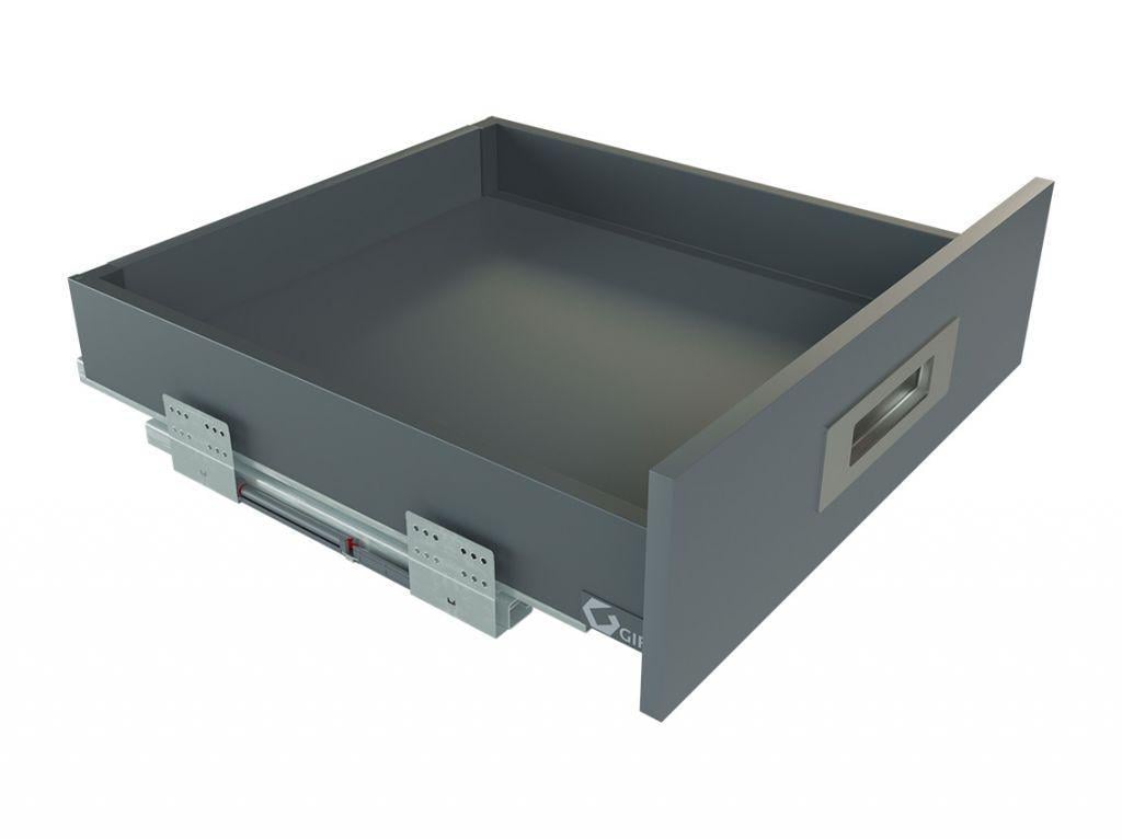 Скринька висувна GIFF PRIME FlatBox 300х84 мм Графіт (120079)