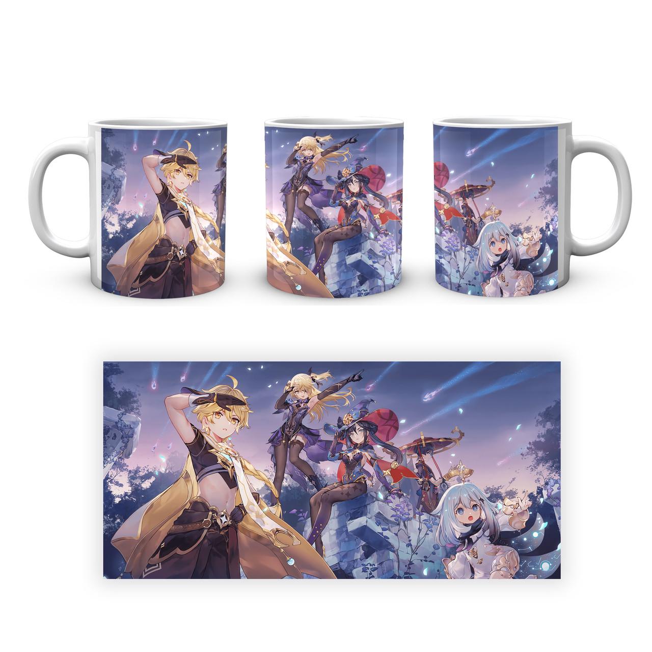 Чашка Geekland Genshin Impact Итер Фишль Мона (GN 02.669) - фото 2 Чашка Geekland Genshin Impact Итер Фишль Мона (GN 02.669) - фото 2