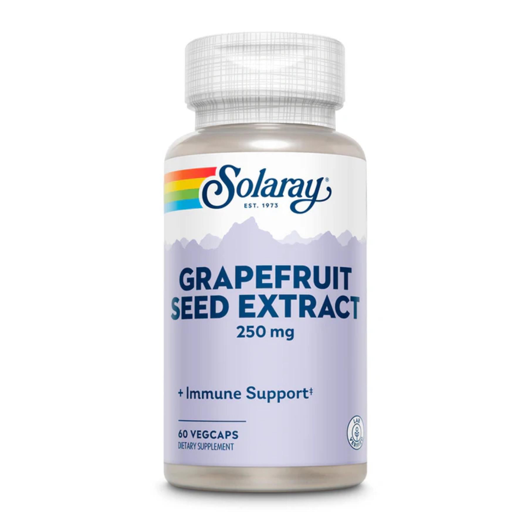 Экстракт косточек грейпфрута Solaray Grapefruit Seed Extract 250 мг 60 капс.