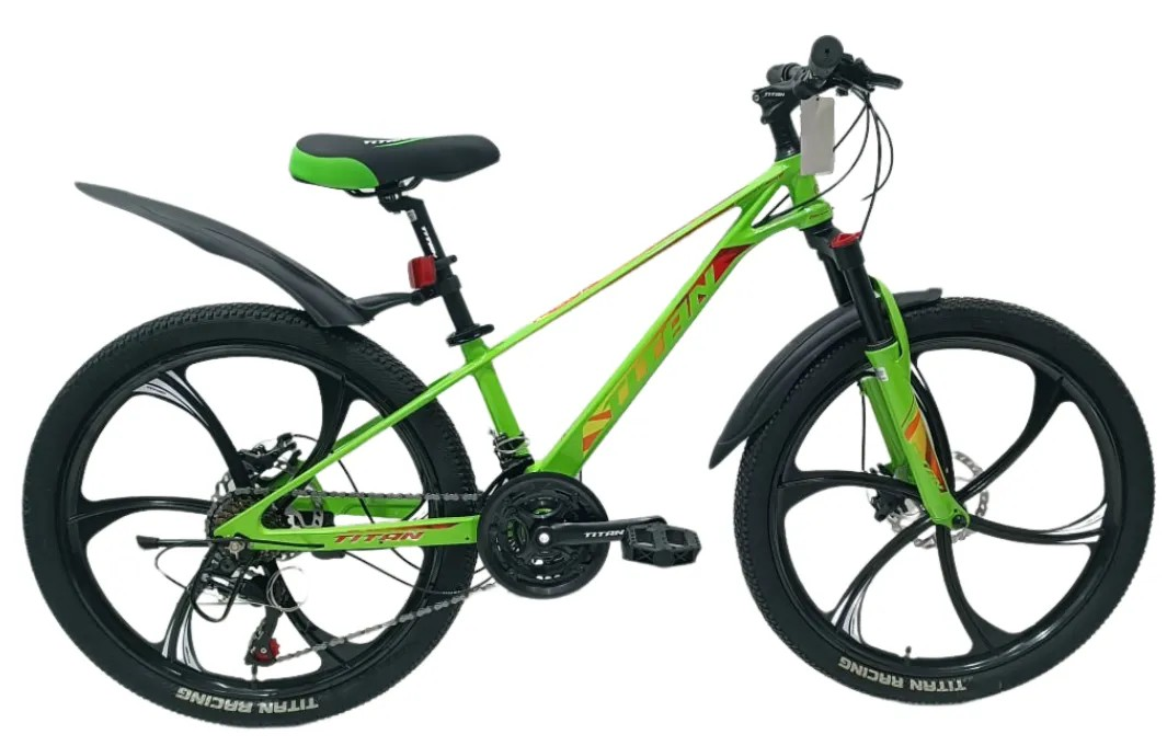 Велосипед Titan Magic 2024 24" 11" Green/Yellow