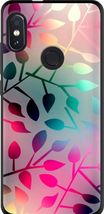 Чехол на Xiaomi Redmi Note 5 Листья (2235b-1516-42517)