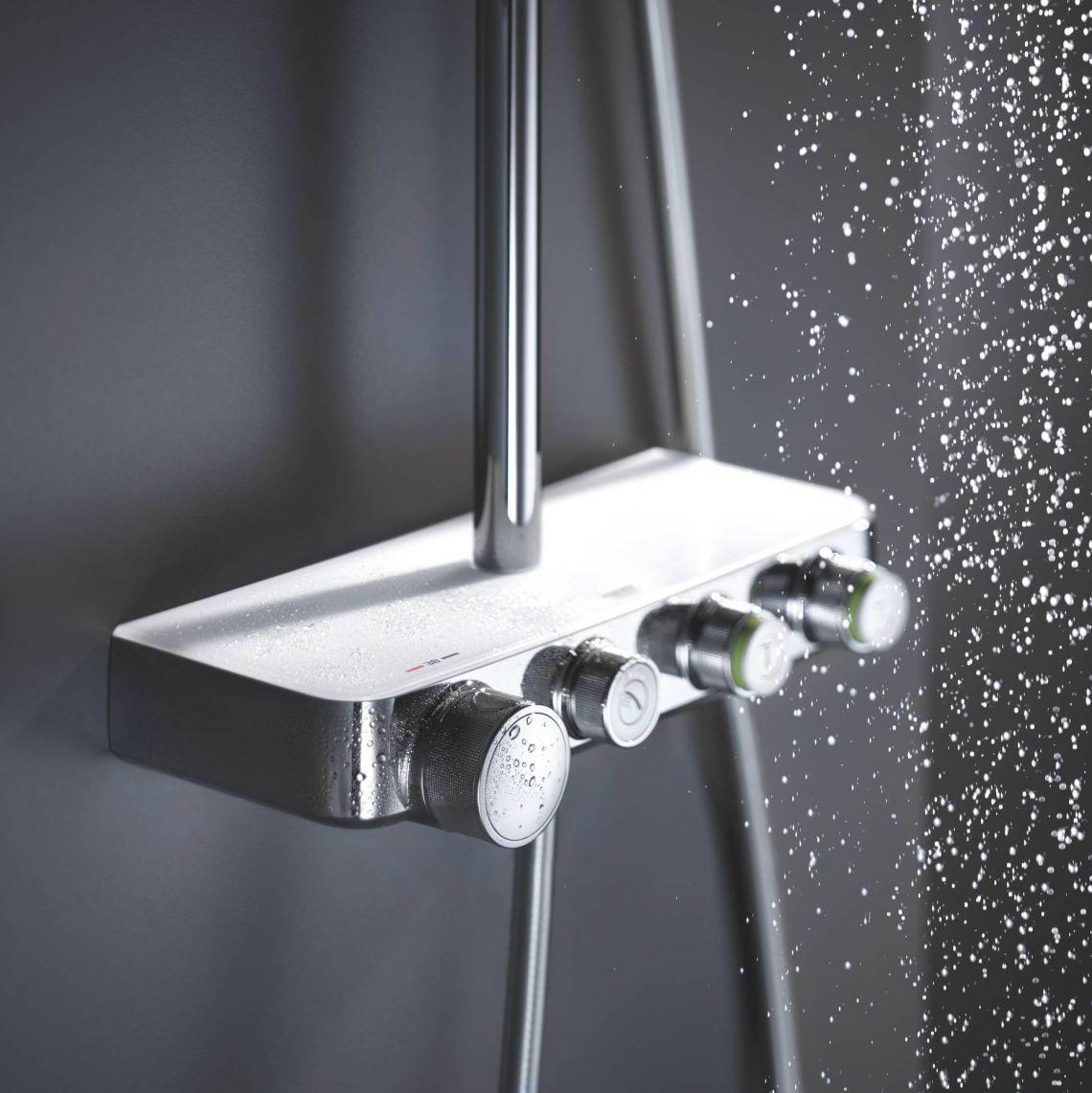 Душевая система с термостатом Grohe Euphoria SmartControl 26507LS0 Белый (142037) - фото 7 Душевая система с термостатом Grohe Euphoria SmartControl 26507LS0 Белый (142037) - фото 7