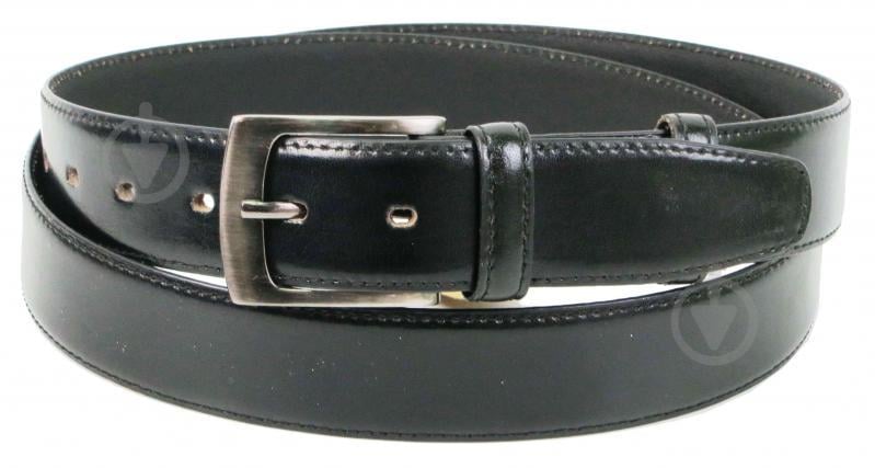 Ремень мужской из кожи под брюки Always Wild 3.4 см Черный (PWN01ART)