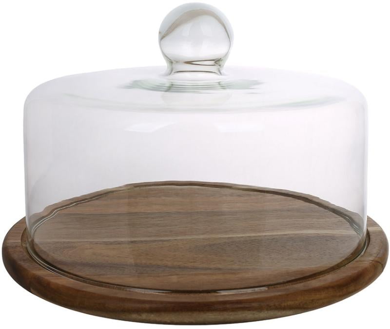 Подставка для торта Wooden Rock акация Ø 29,5 см Коричневый