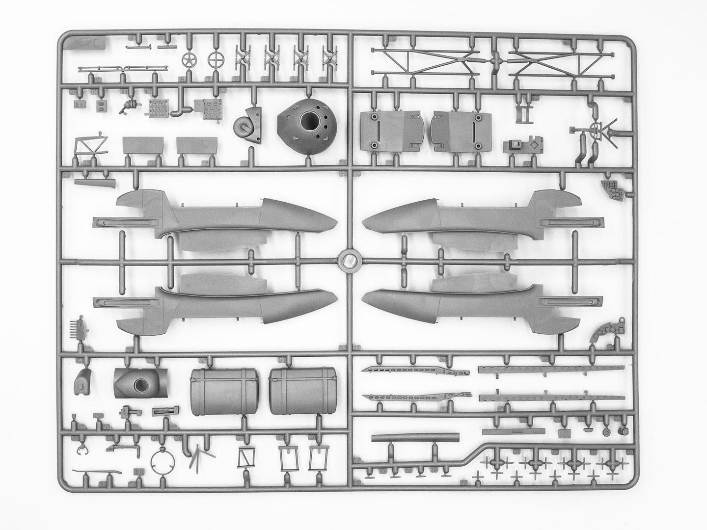 Збірна модель ICM Do 215 B-4 німецький літак-розвідник 2 Світової війни (48241) - фото 6