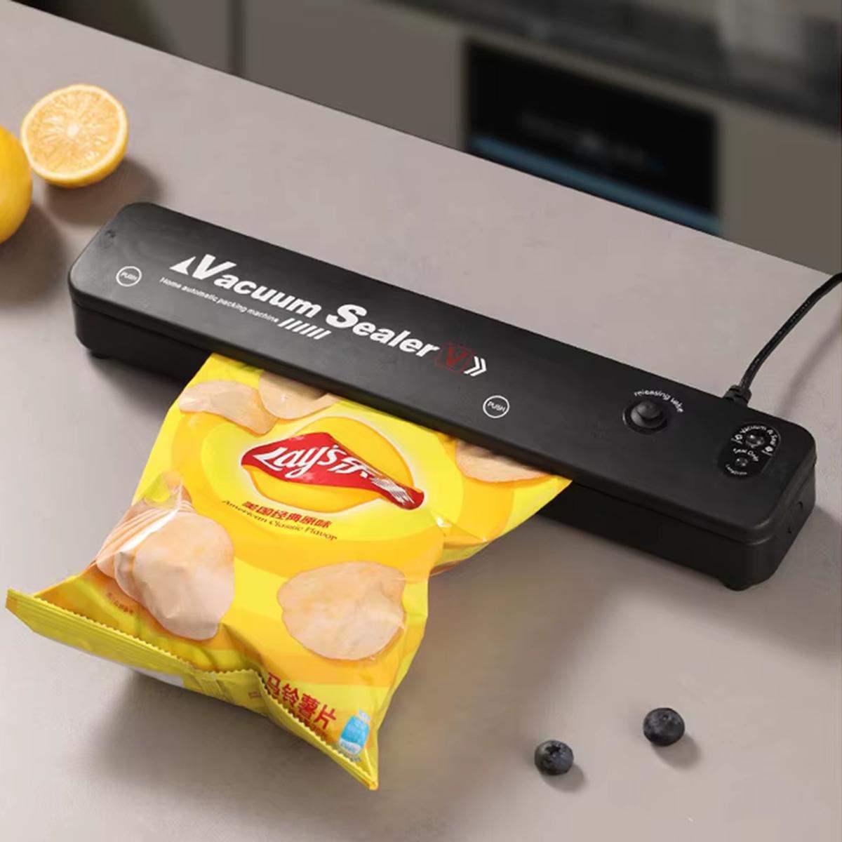 Вакууматор бытовой Vacuum Sealer V ZJ-0010 90W Black (200293) - фото 5 Вакууматор бытовой Vacuum Sealer V ZJ-0010 90W Black (200293) - фото 5