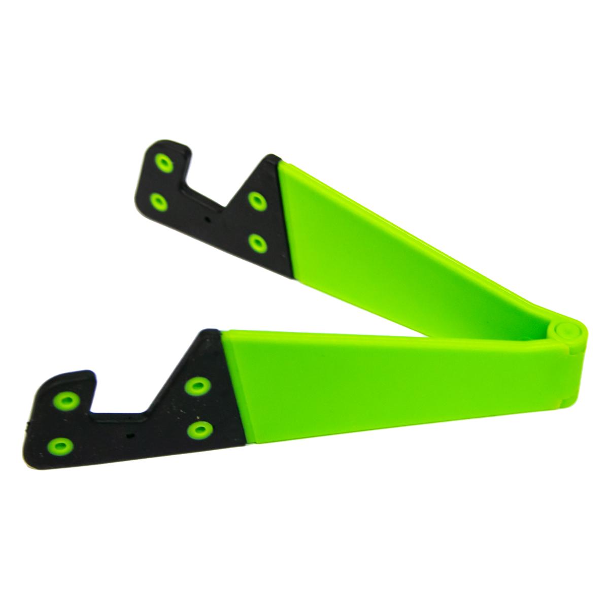 Держатель настольный для телефона Folding Tablet Stand V Салатовый (1010394-LightGreen) - фото 2