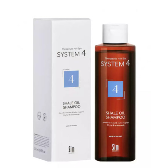 Шампунь для жирної та чутливої шкіри голови Sim SENSITIVE SYSTEM 4 Shale Oil Shampoo 250 мл (1872942976)