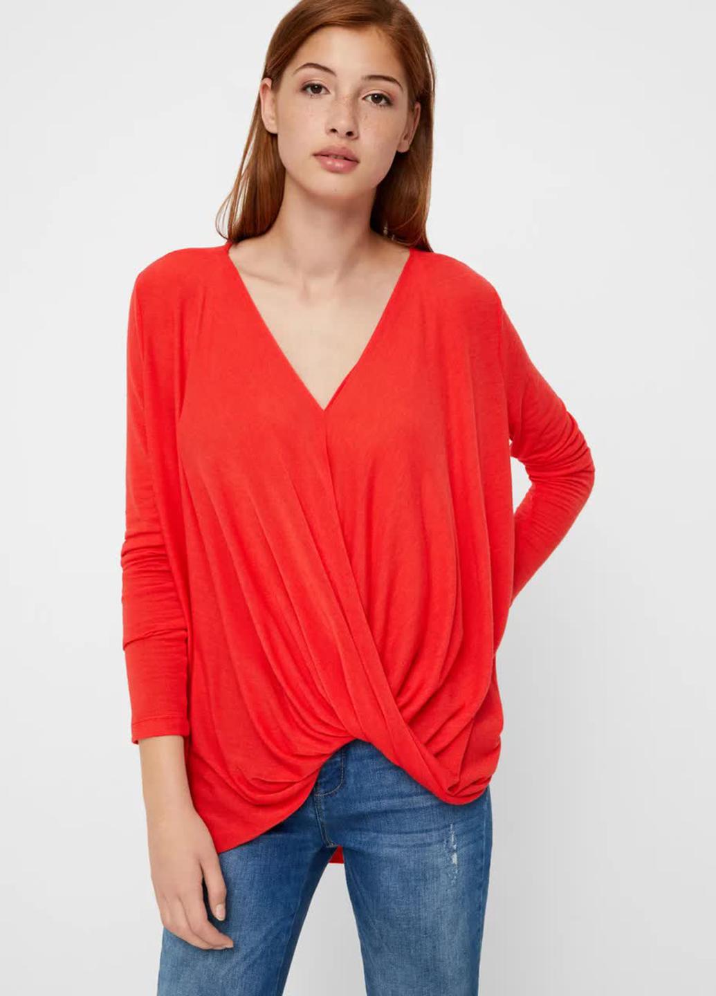 Джемпер женский Vero Moda S Коралловый (10183379b25)
