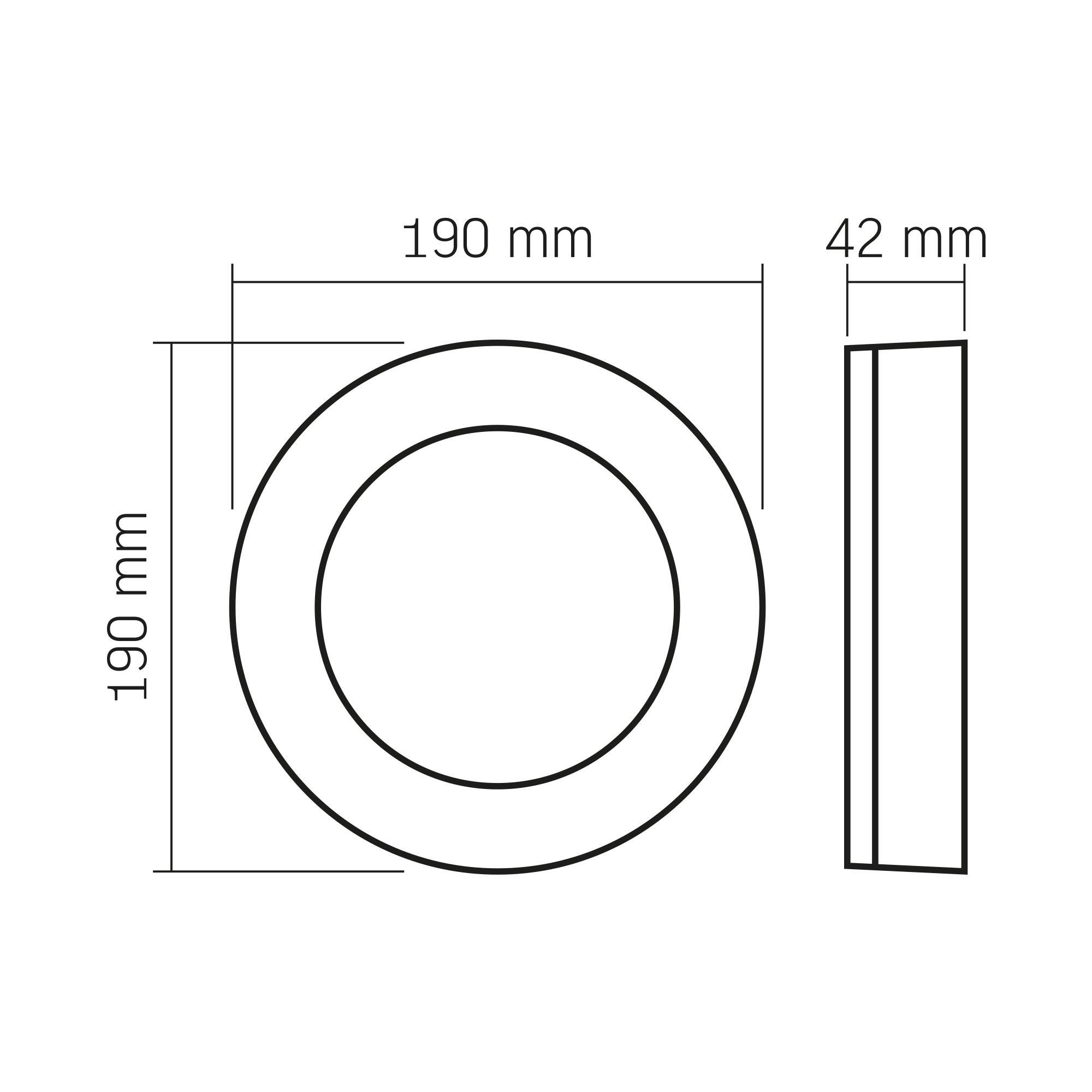 Світильник LED Videx ART IP65 круглий 15 W 5000 K VL-BHFR-155B Black - фото 5