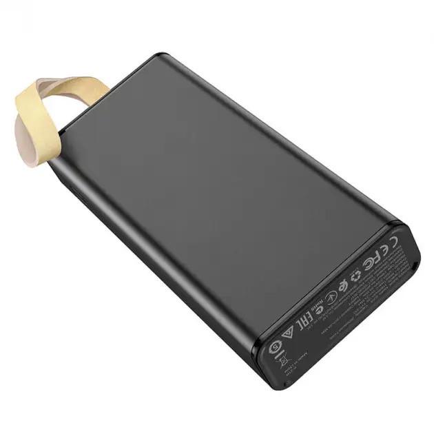 Повербанк Borofone Coolmy BJ18 5 Вт 2 USB 20000 мА-ч Black (019072) - фото 2