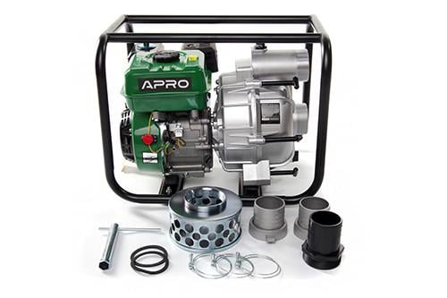 Мотопомпа APRO WPD-45 6,5 л.с. 45 м3/ч 26 м для грязной воды бензиновая 4-тактная (2983399390)
