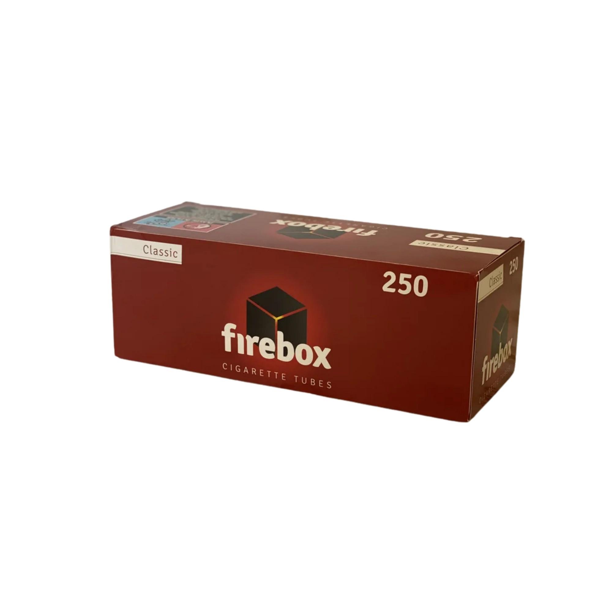 Сигаретные гильзы для самокруток с фильтром Firebox Classic 250 шт.