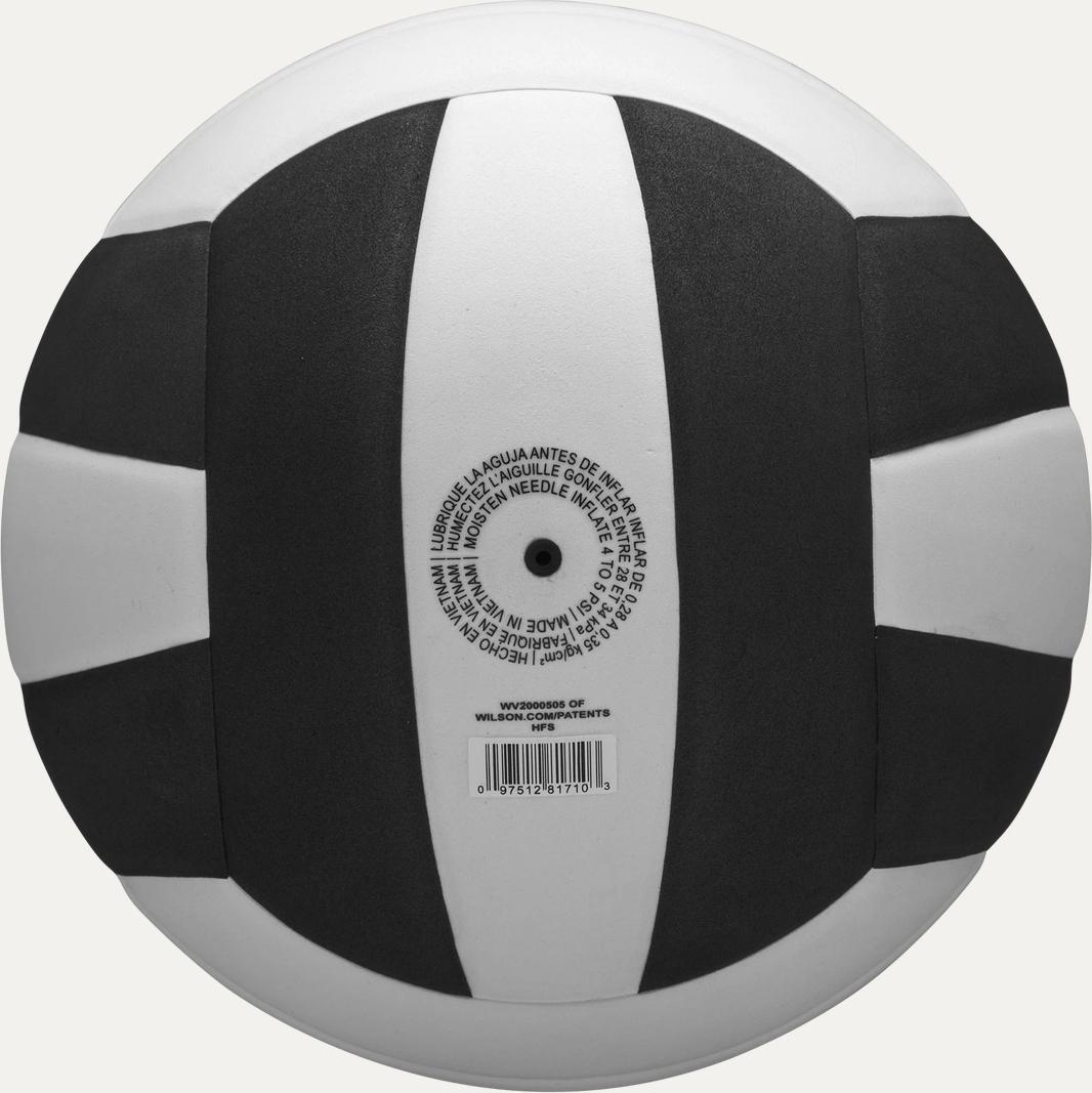 Волейбольний м'яч Wilson PRO TOUR VB р. 5 Біло-чорний (WV2000505XBOF) - фото 8