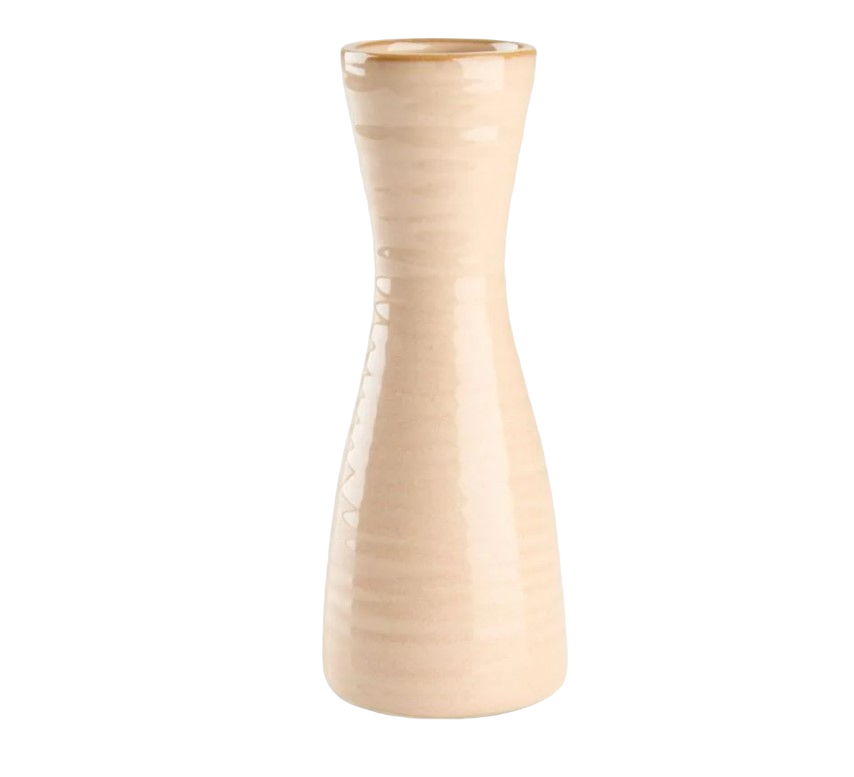 Ваза d 6 см высота 16 см Бежевый