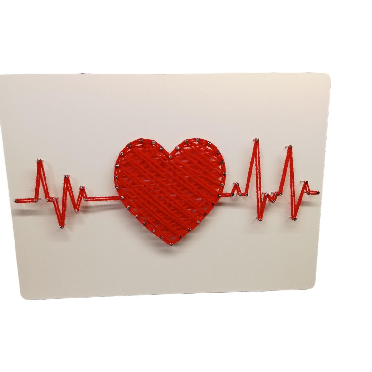 Набор для творчества стринг-арт Сердце А4 (30727981)